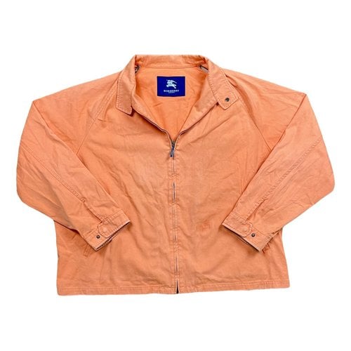 Pre-owned Burberry Vest In Orange