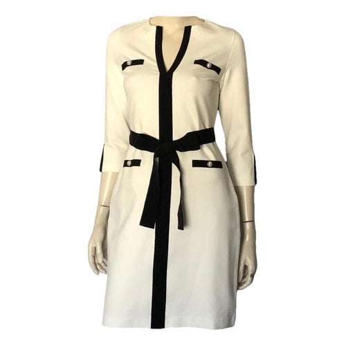 Pre-owned Carolina Herrera Mid-length Dress In White