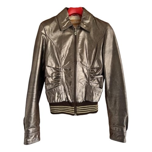 Pre-owned Galliano Leather Jacket In Other