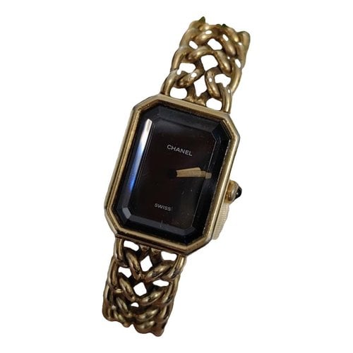 Pre-owned Chanel Première Yellow Gold Watch