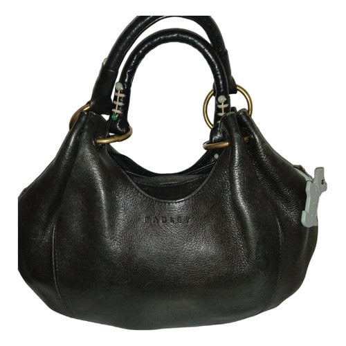 Pre-owned Radley London Leather Handbag In Black