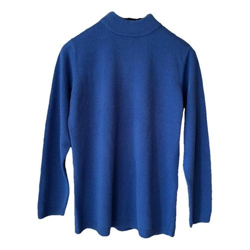 Pre-owned Loro Piana Cashmere Sweatshirt In Blue