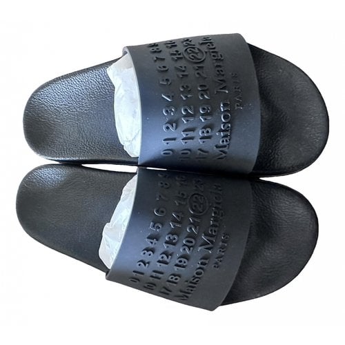 Pre-owned Maison Margiela Mules & Clogs In Black