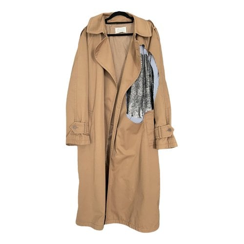 Pre-owned Maison Margiela Trench Coat In Multicolour