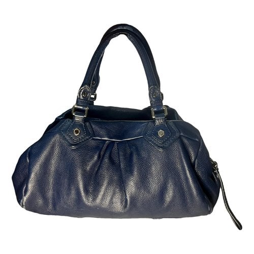 Pre-owned Marc By Marc Jacobs Leather Handbag In Blue