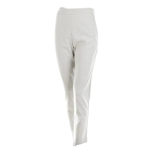 Pre-owned Grace & Mila Trousers In Grey