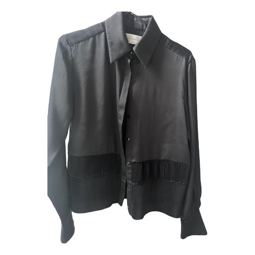 Pre-owned Victoria Victoria Beckham Blouse In Black