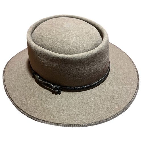 Pre-owned Akubra Hat In Brown