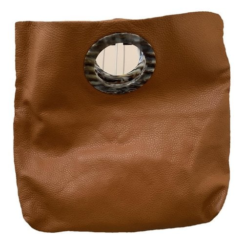 Pre-owned Almala Leather Handbag In Camel