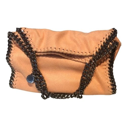 Pre-owned Stella Mccartney Falabella Leather Handbag In Orange
