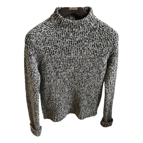 Pre-owned Saint Laurent Wool Sweatshirt In Grey