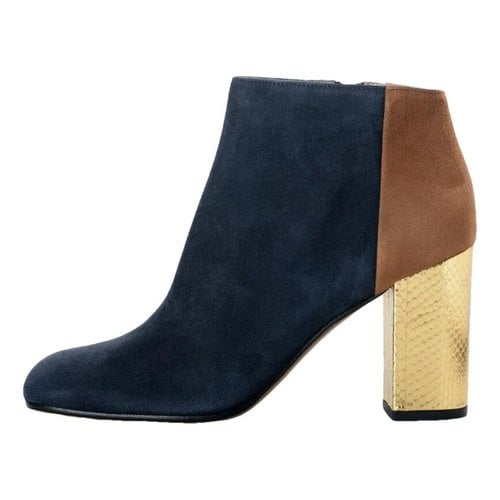Pre-owned Marni Ankle Boots In Multicolour