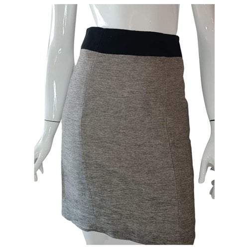Pre-owned Zadig & Voltaire Mini Skirt In Grey