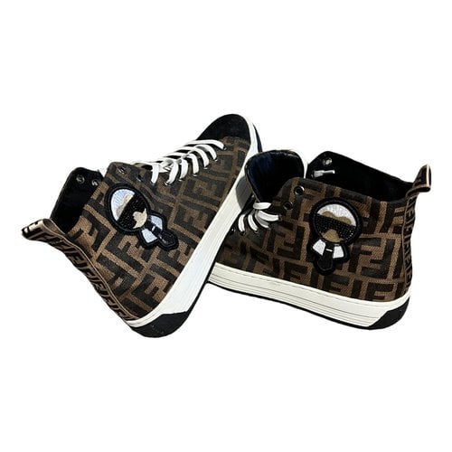 Pre-owned Fendi High Trainers In Other
