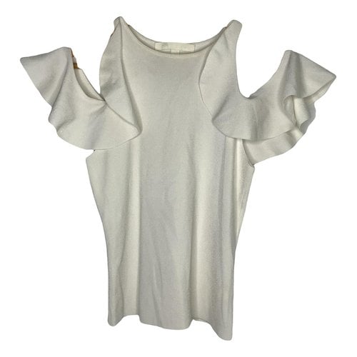 Pre-owned Jonathan Simkhai Top In White