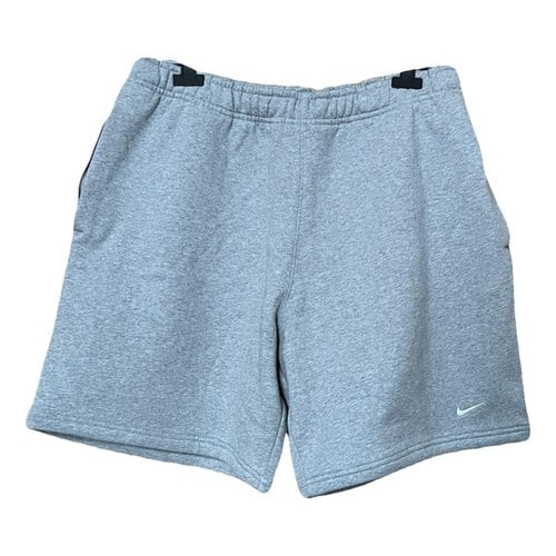 Pre-owned Nike Short In Grey