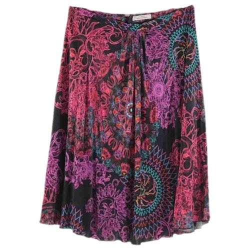 Pre-owned Versace Mid-length Skirt In Multicolour