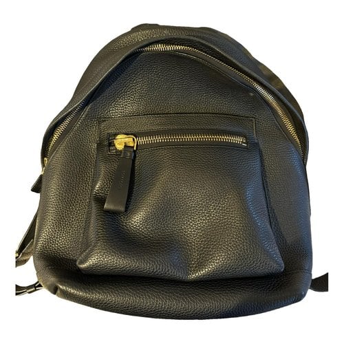 Pre-owned Tom Ford Leather Bag In Black