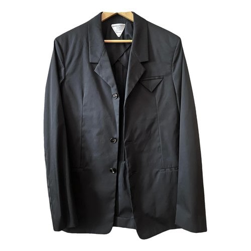 Pre-owned Bottega Veneta Vest In Black