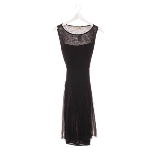 Pre-owned Giambattista Valli Linen Dress In Black