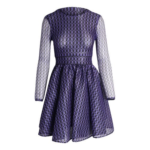 Pre-owned Maje Mid-length Dress In Purple