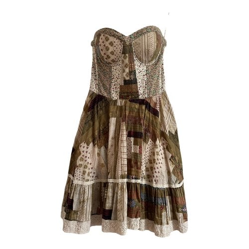 Pre-owned Ralph Lauren Mid-length Dress In Beige