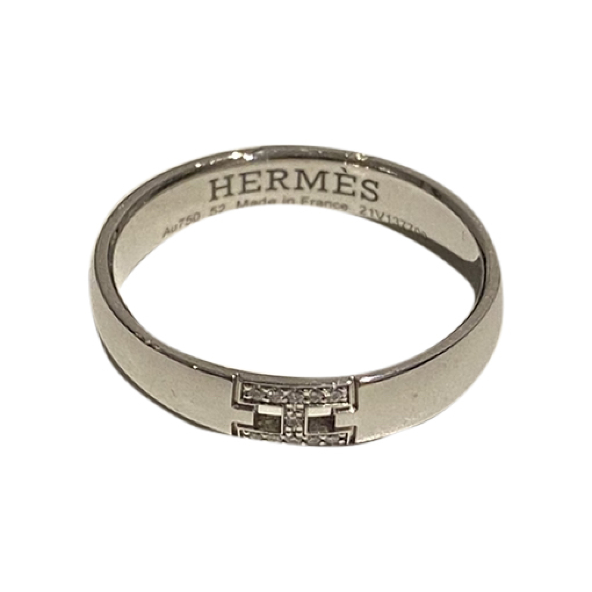 image of Hermès Ever Herakles white gold ring