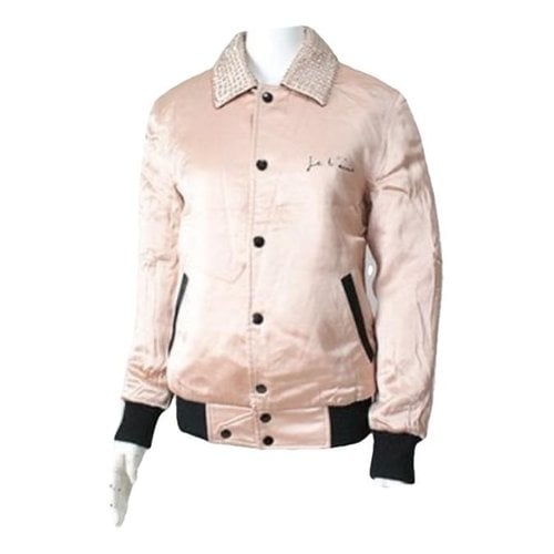 Pre-owned Saint Laurent Silk Jacket In Pink