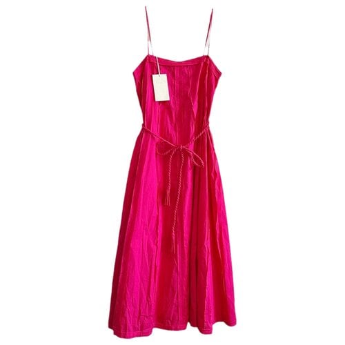 Pre-owned Ulla Johnson Mid-length Dress In Pink