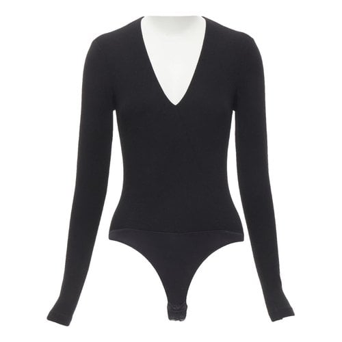 Pre-owned Ralph Lauren Cashmere Blouse In Black