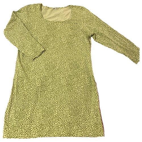 Pre-owned Marimekko Mini Dress In Green