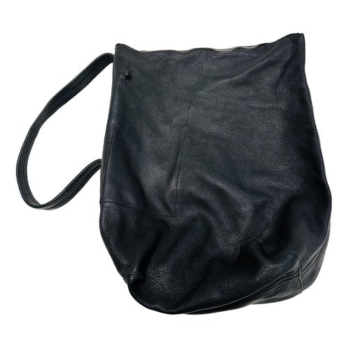 Pre-owned Rick Owens Leather Bag In Black