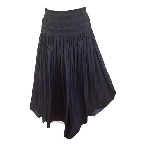 Pre-owned Ulla Johnson Mid-length Skirt In Grey