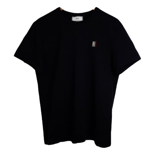 Pre-owned Ami Alexandre Mattiussi T-shirt In Black