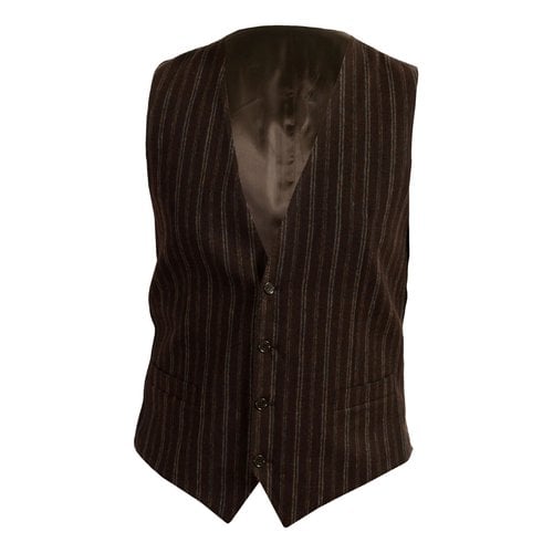 Pre-owned Dolce & Gabbana Wool Vest In Multicolour