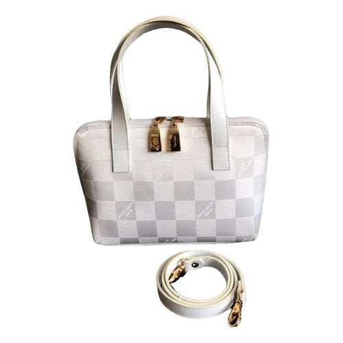 Pre-owned Pierre Cardin Handbag In White
