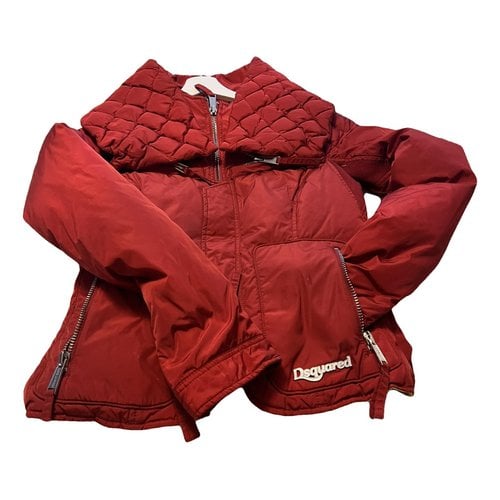 Pre-owned Dsquared2 Jacket In Red
