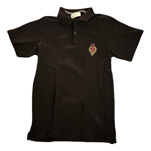 Pre-owned Christian Lacroix Polo Shirt In Black