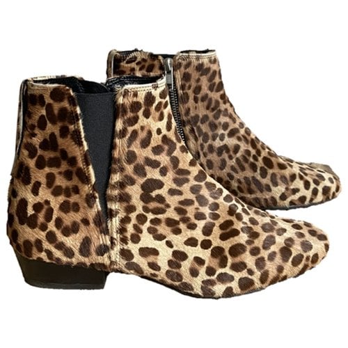 Pre-owned Isabel Marant Étoile Faux Fur Boots In Other