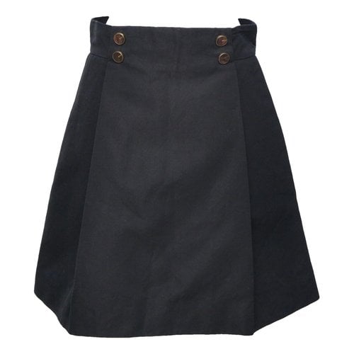 Pre-owned Chloé Skirt In Black