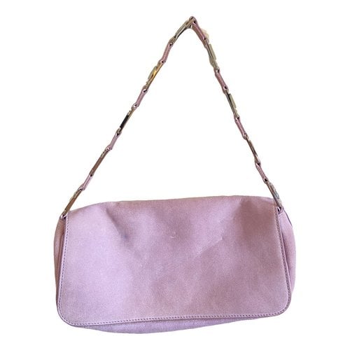 Pre-owned By Far Handbag In Purple