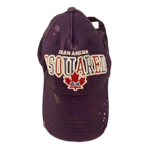 Pre-owned Dsquared2 Hat In Purple