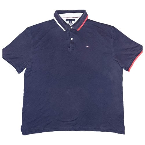Pre-owned Tommy Hilfiger Polo Shirt In Navy