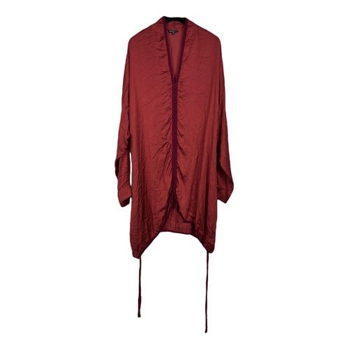 Pre-owned Ann Demeulemeester Tunic In Red