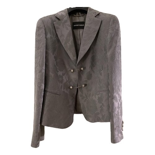 Pre-owned Emporio Armani Short Vest In Grey