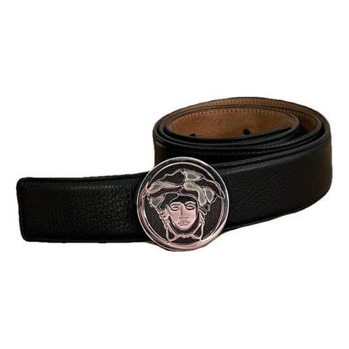 Pre-owned Versace Leather Belt In Other