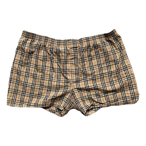 Pre-owned Burberry Shorts In Beige