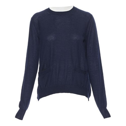 Pre-owned Marni Cashmere Jumper In Navy