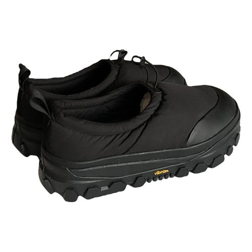Pre-owned Amomento Low Trainers In Black