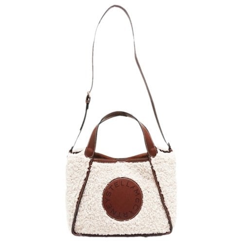 Pre-owned Stella Mccartney Faux Fur Tote In White